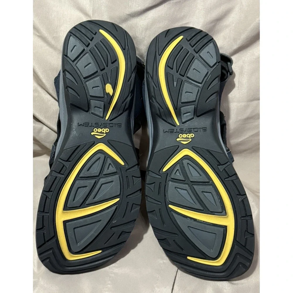 Abeo Sandals‎ BIO System Size 12m  Navy Slip On